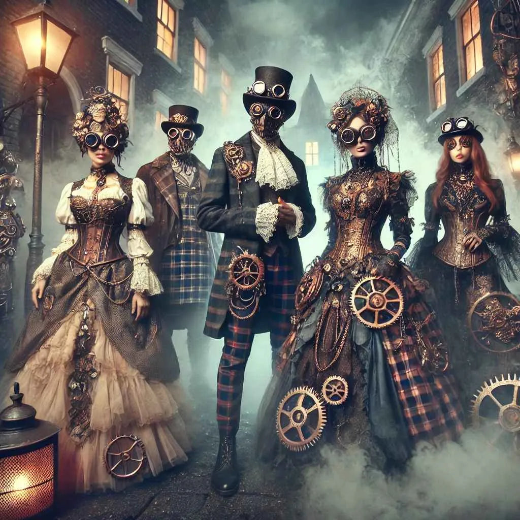 Cogs, Gears, and Ghouls: DTF Transfers for a Steampunk Halloween - Fast DTF Transfer