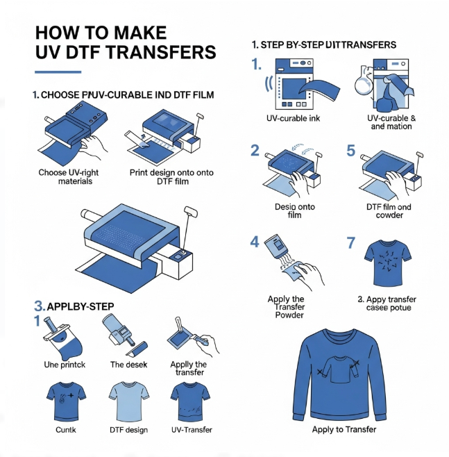 How to Make UV DTF Transfers