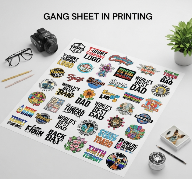 What is a Gang Sheet in Printing