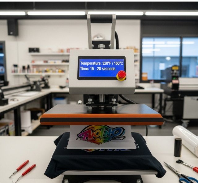 DTF Transfer Heat Press Settings