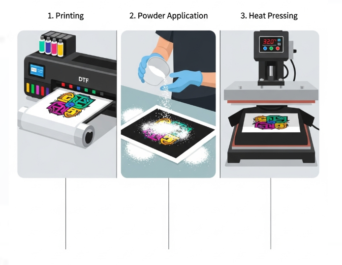 DTF Printing Process