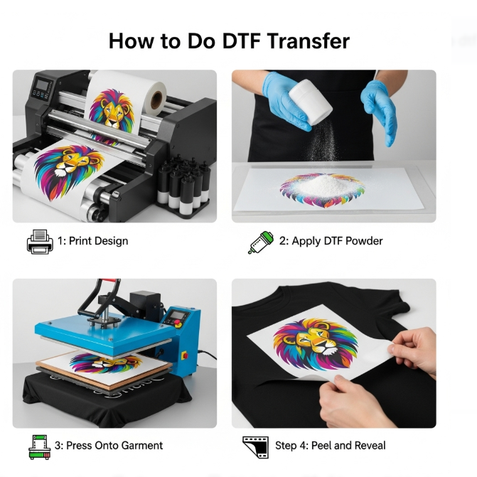 How to Do DTF Transfer
