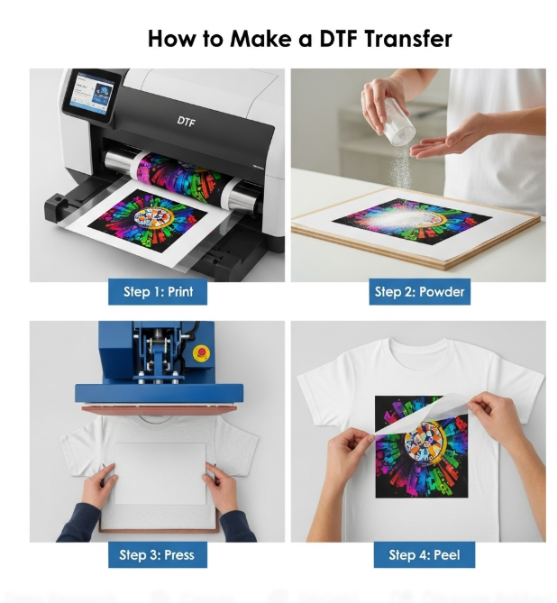 How to Make a DTF Transfer