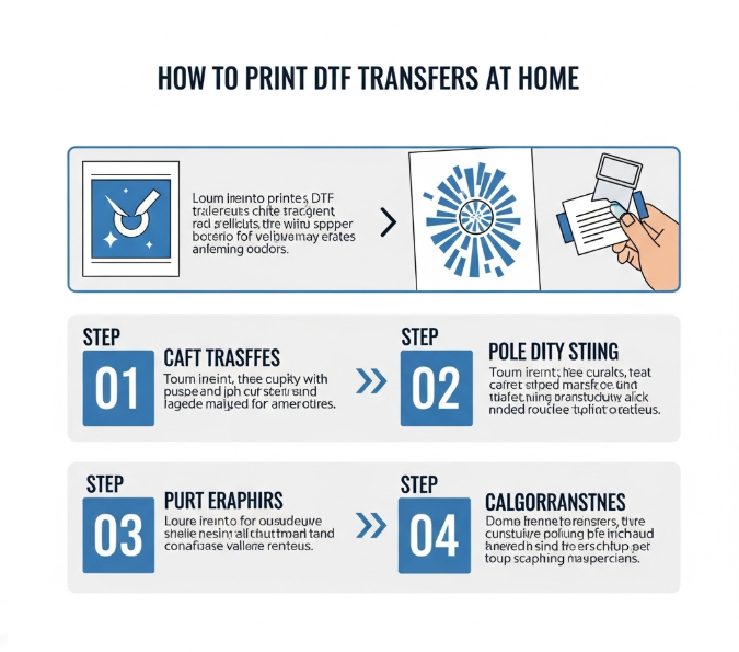 How to Print DTF Transfers at Home