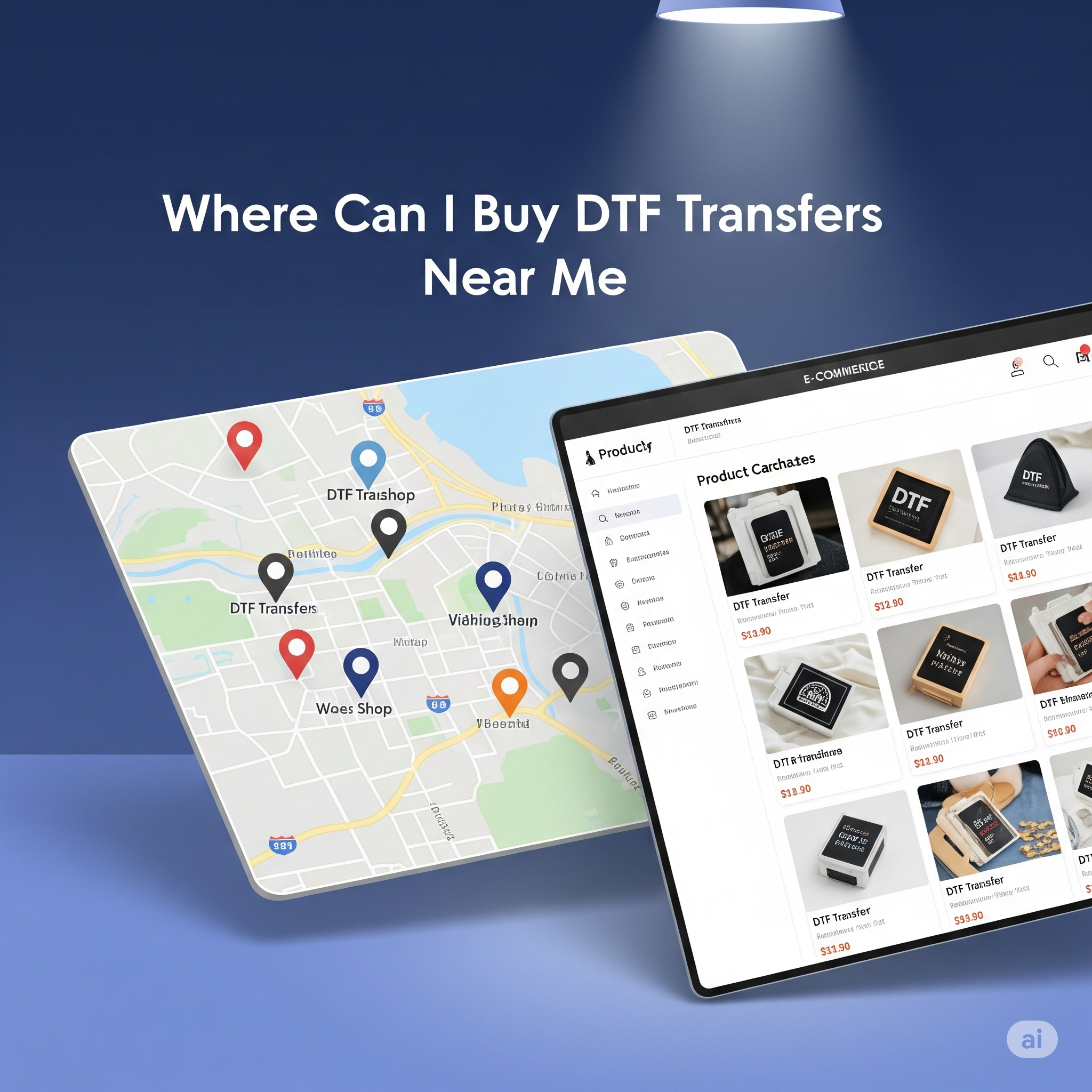 Where to Buy DTF Transfers Near Me