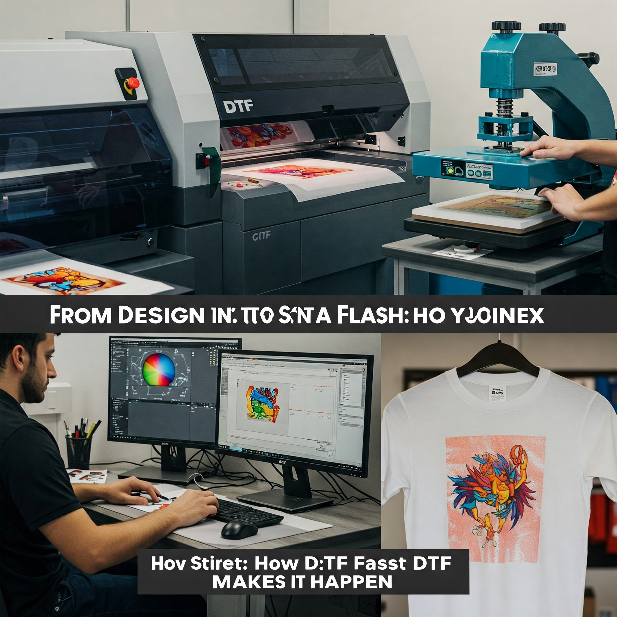 From Design to Shirt in a Flash: How Fast DTF Makes It Happen