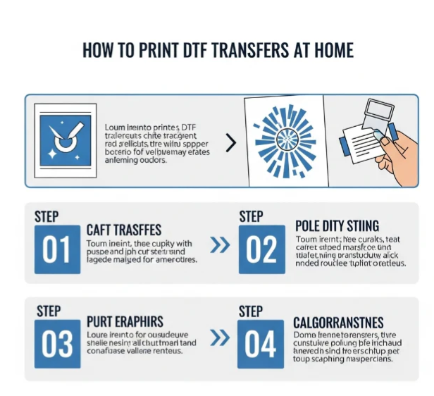 How to Print DTF Transfers at Home