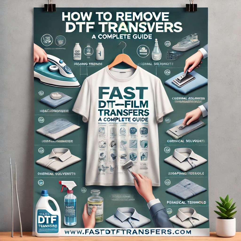 It is possible to remove the DTF print? - Fast DTF Transfer