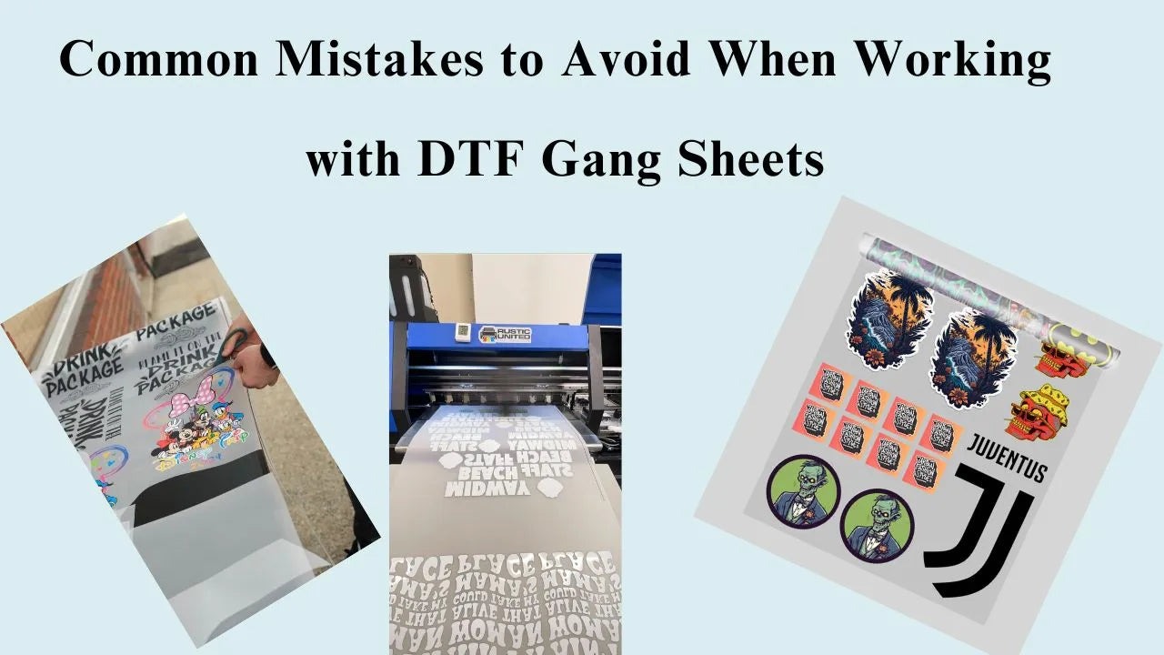 Common Mistakes to Avoid When Designing Custom DTF Gang Sheets - Fast DTF Transfer