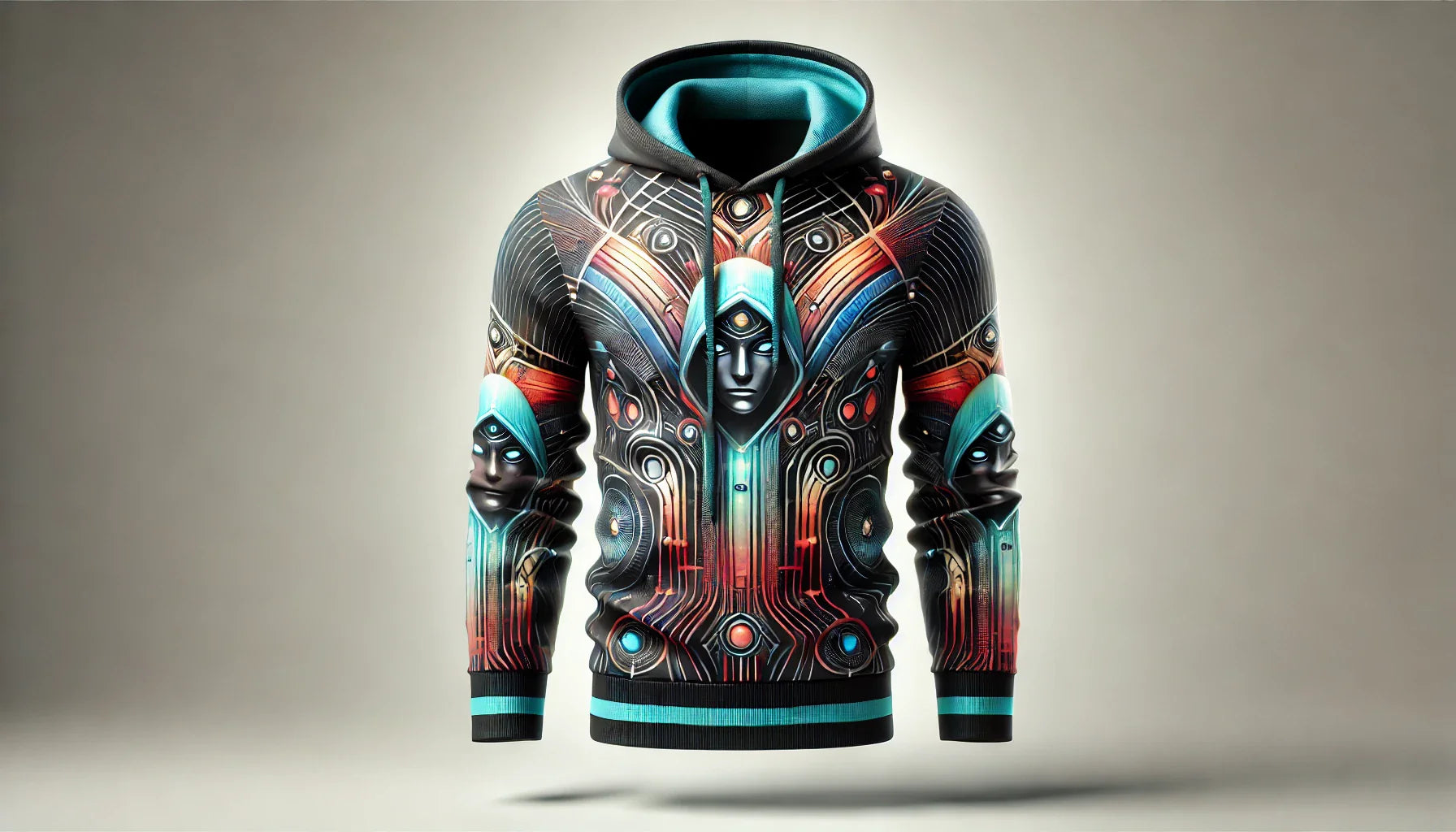 Men's Hooded Sweatshirt - Fast DTF Transfer