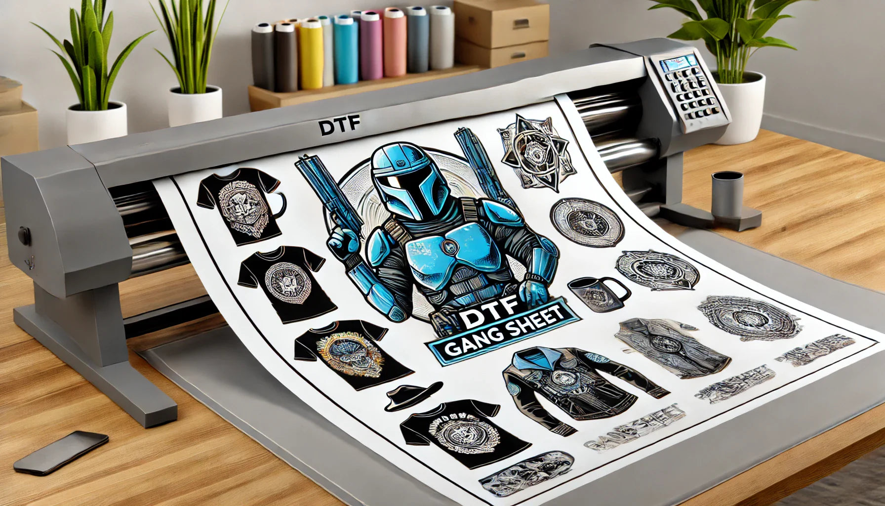 DTF Gang Sheet - Fast DTF Transfer