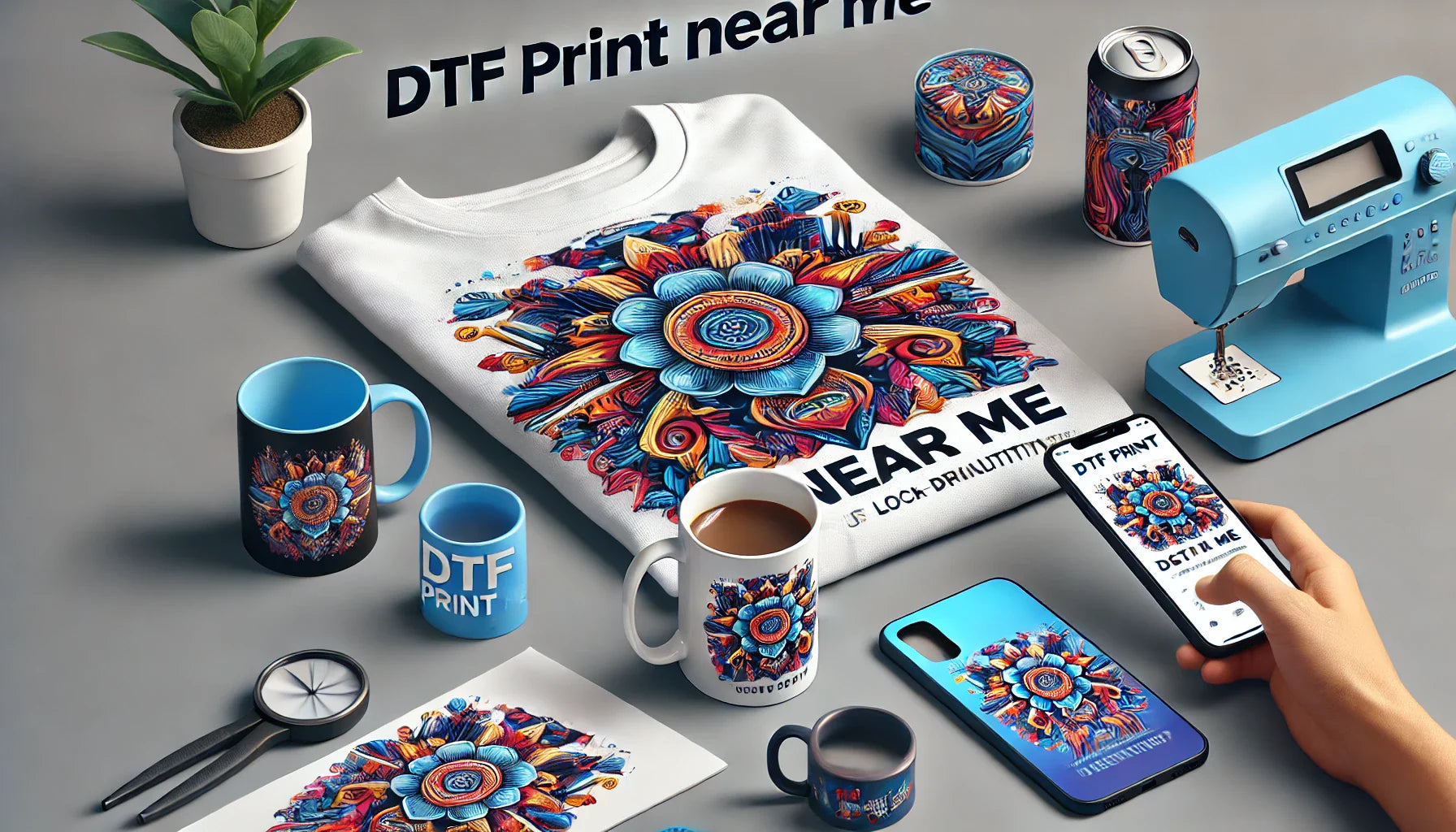 DTF Print Near Me - Fast DTF Transfer