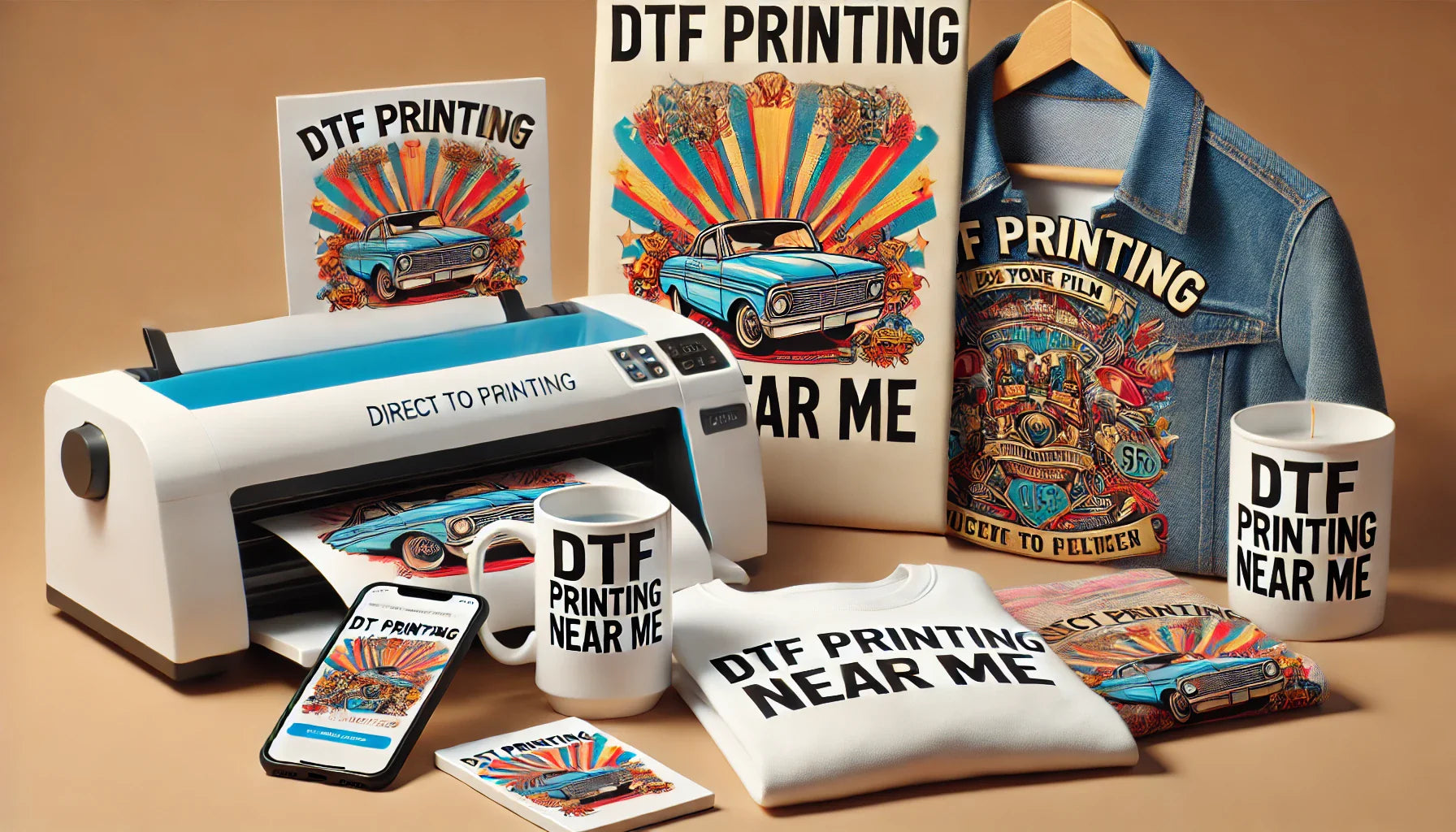 DTF Printing Near Me - Fast DTF Transfer