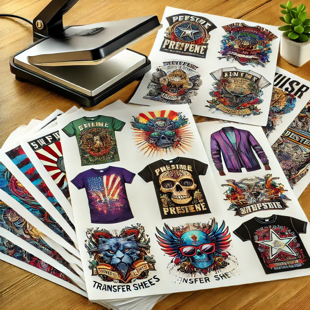 DTF Transfer Sheets Ready to Press