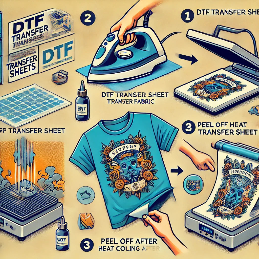 DTF Transfer Instructions