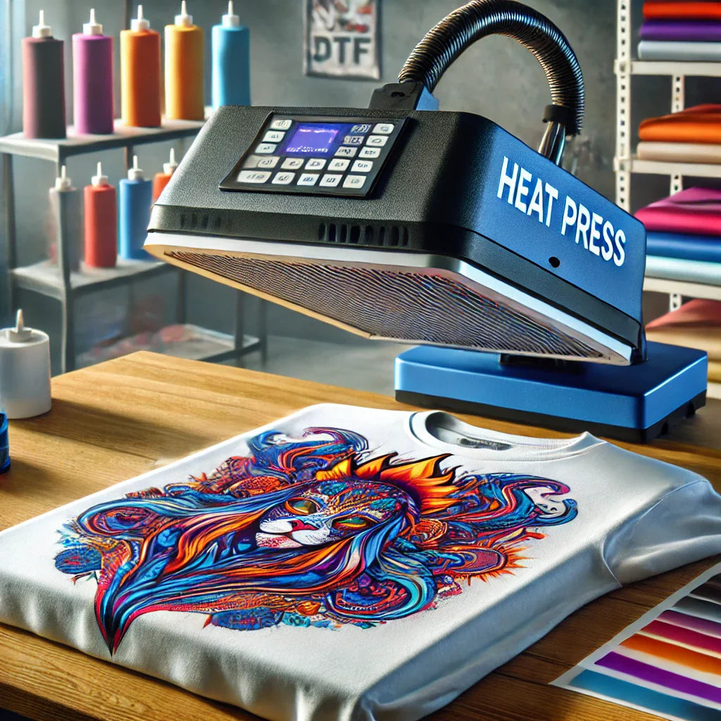Heat Press for DTF Transfers