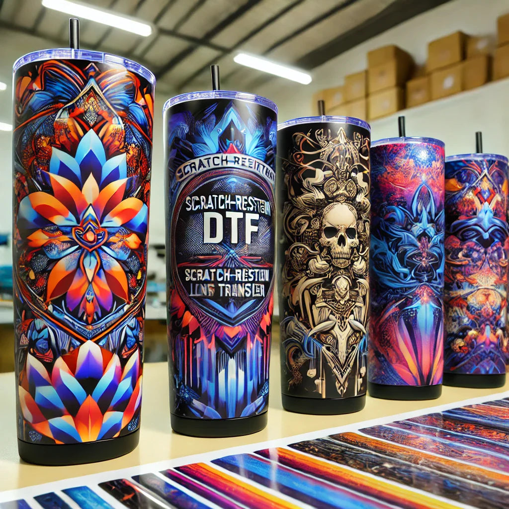 UV DTF Transfers for Tumblers