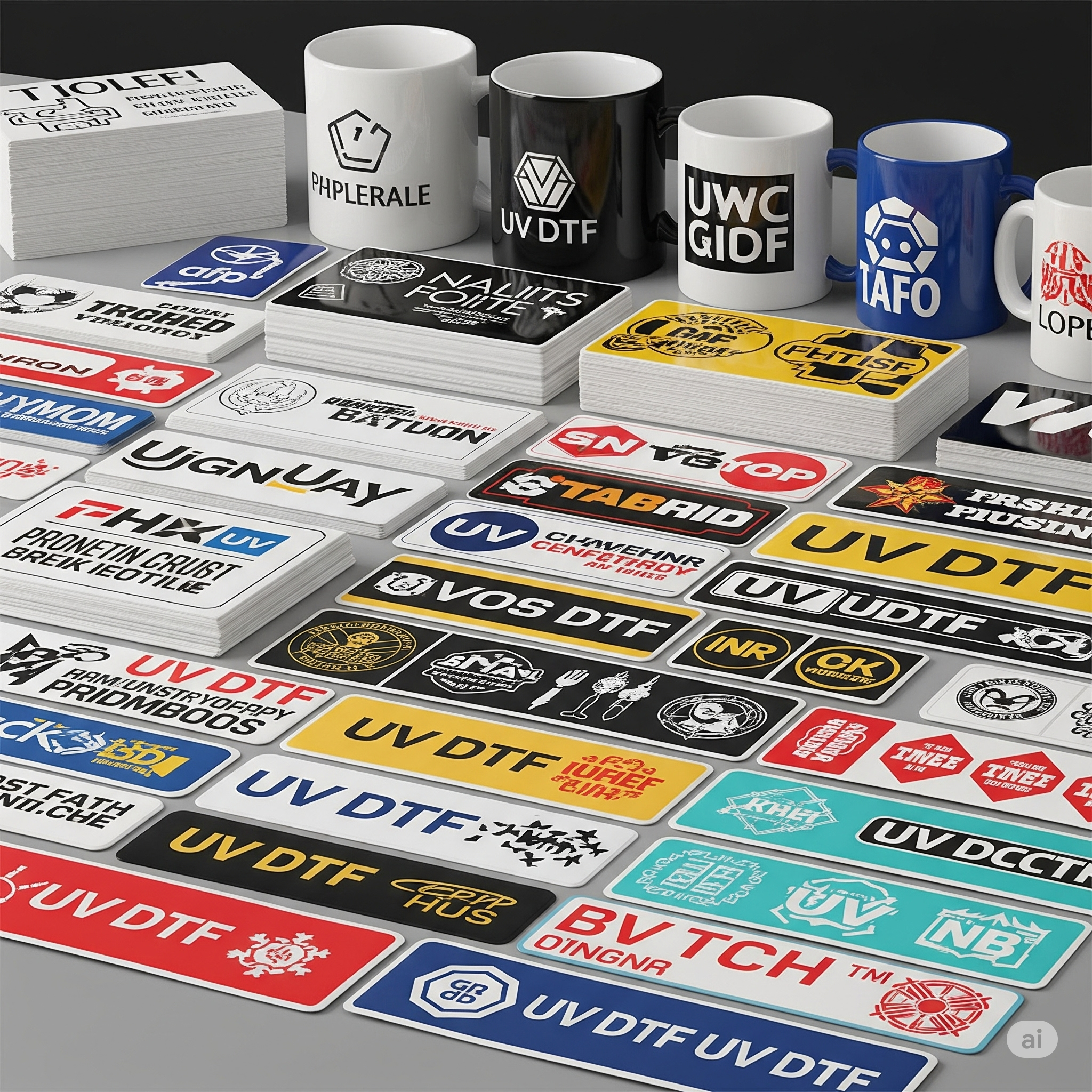 Wholesale UV DTF Stickers