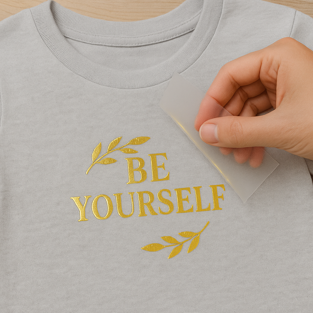Gold Foil DTF Transfers By Size