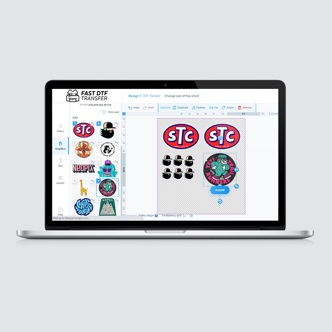 Glow In The Dark -DTF Gang Sheet Builder