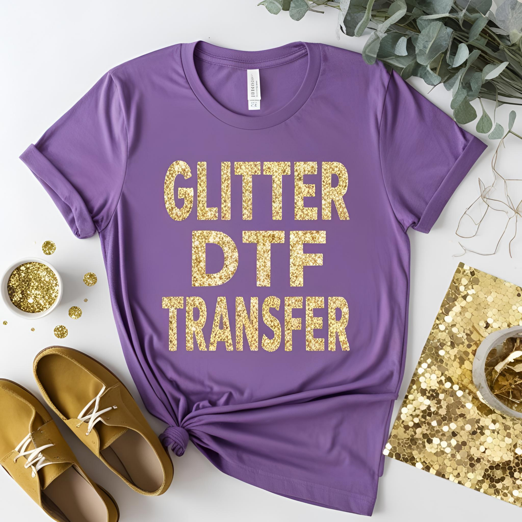 Glitter DTF Gang Sheets
