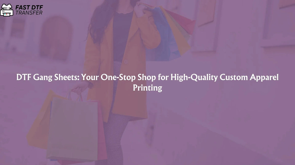 DTF Gang Sheets: Your One-Stop Shop for High-Quality Custom Apparel Printing