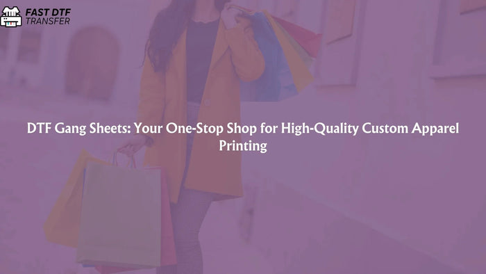 DTF Gang Sheets: Your One-Stop Shop for High-Quality Custom Apparel Printing