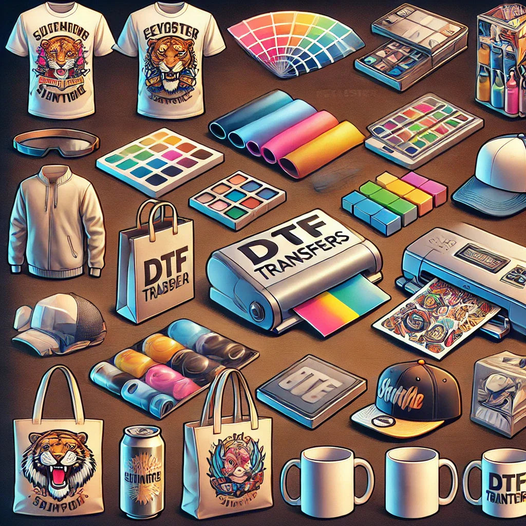 What Materials Can Apply DTF Transfers To