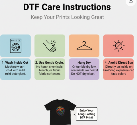 How to Use DTF Transfer Film
