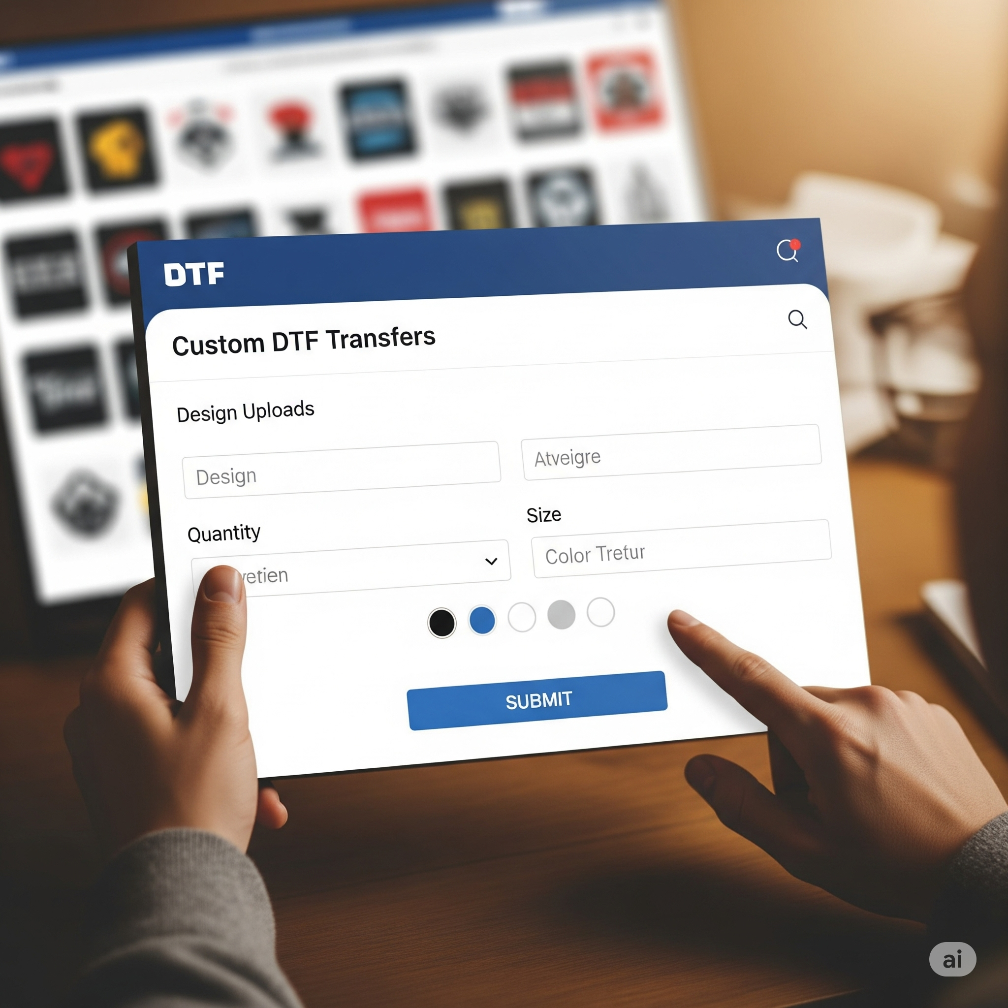Order Custom DTF Transfers
