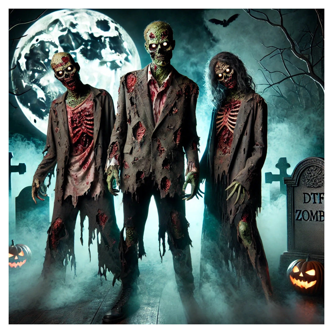 Undead and Unforgettable: DTF Zombie Costumes for a Killer Halloween!	