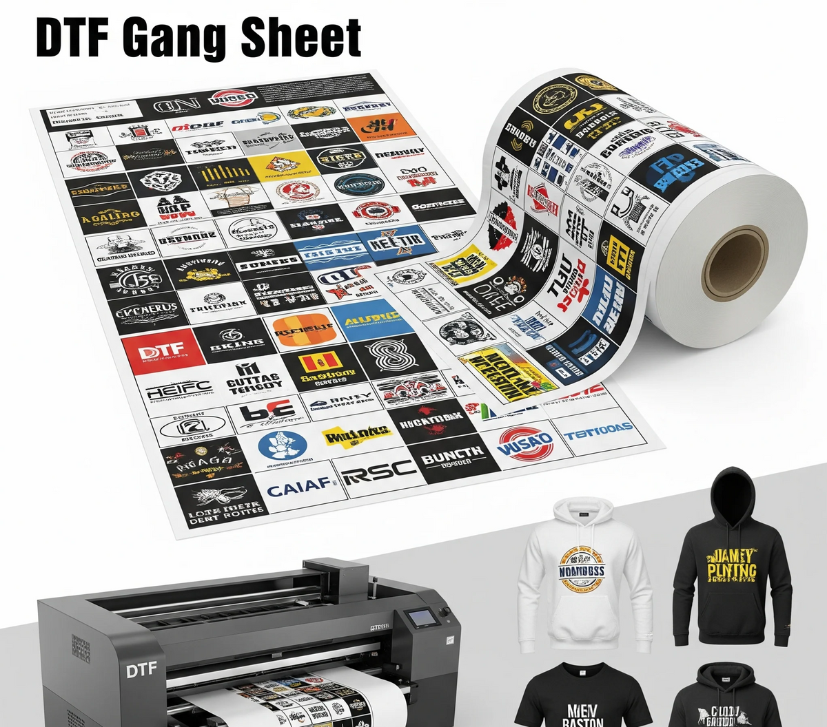What Is DTF Gang Sheet
