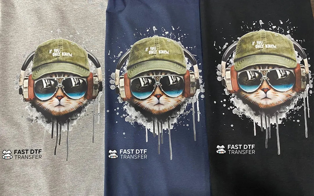 Differences between DTF, DTG and White Toner printing - Fast DTF Transfer