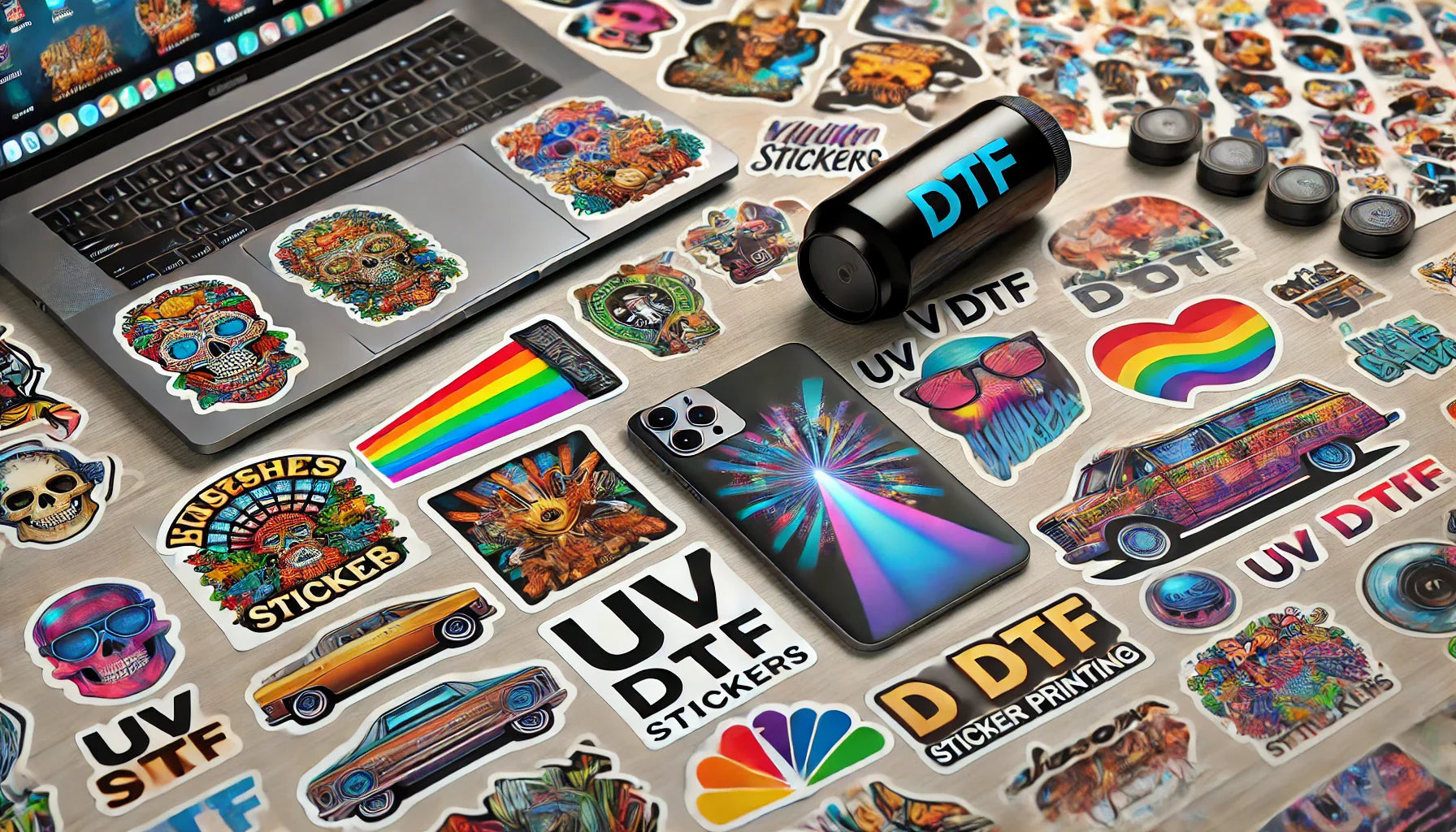 UV DTF Stickers - Fast DTF Transfer