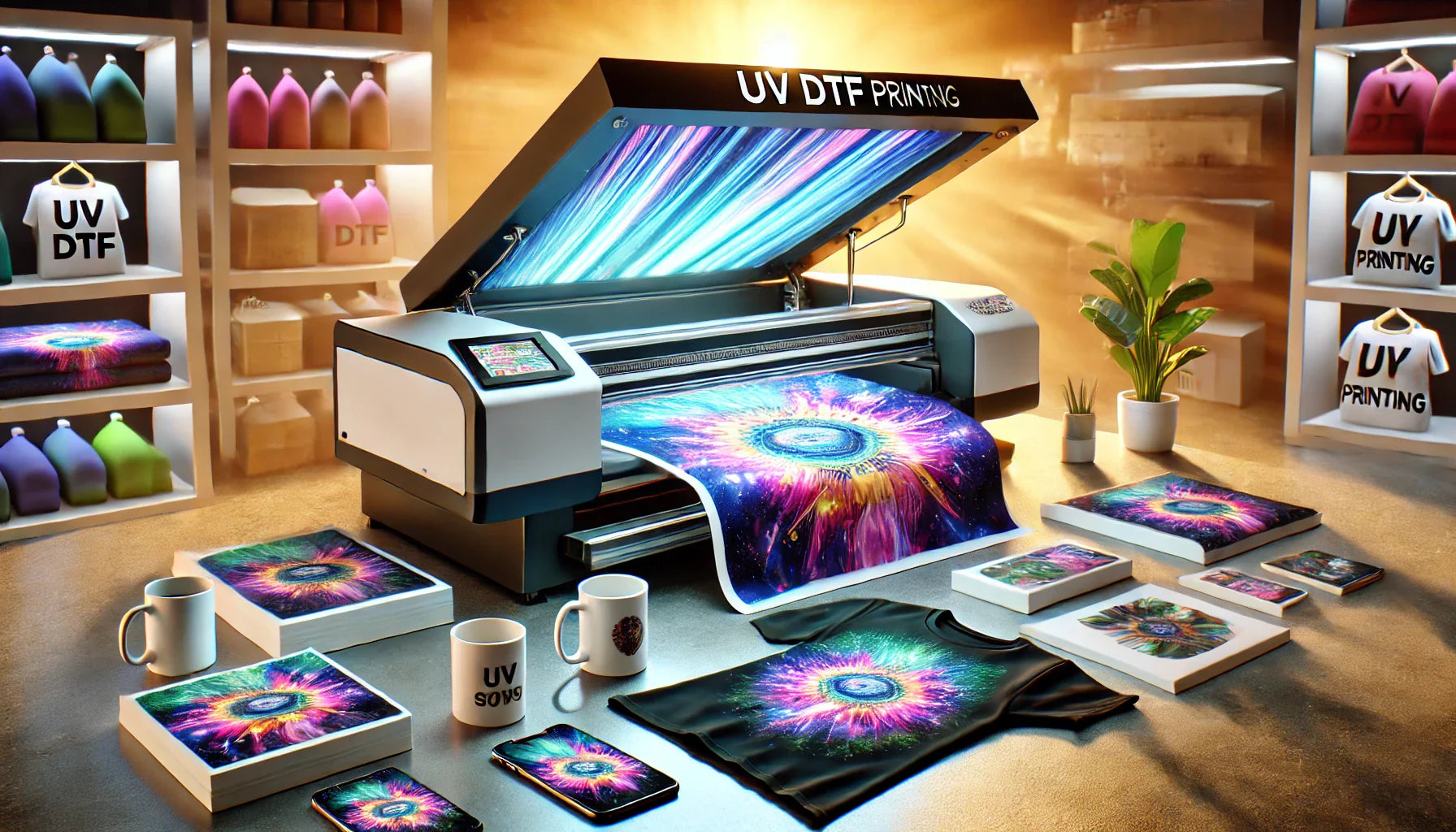 UV DTF Printing - Fast DTF Transfer
