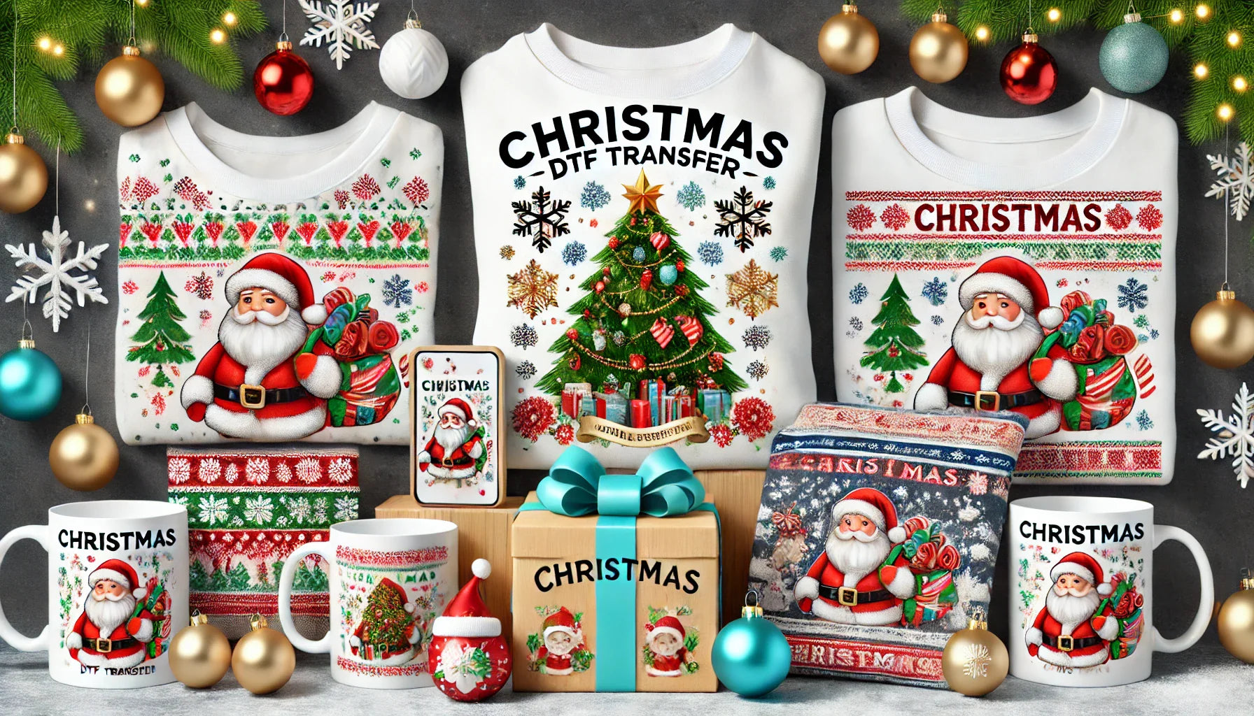 Christmas DTF Transfer - Fast DTF Transfer