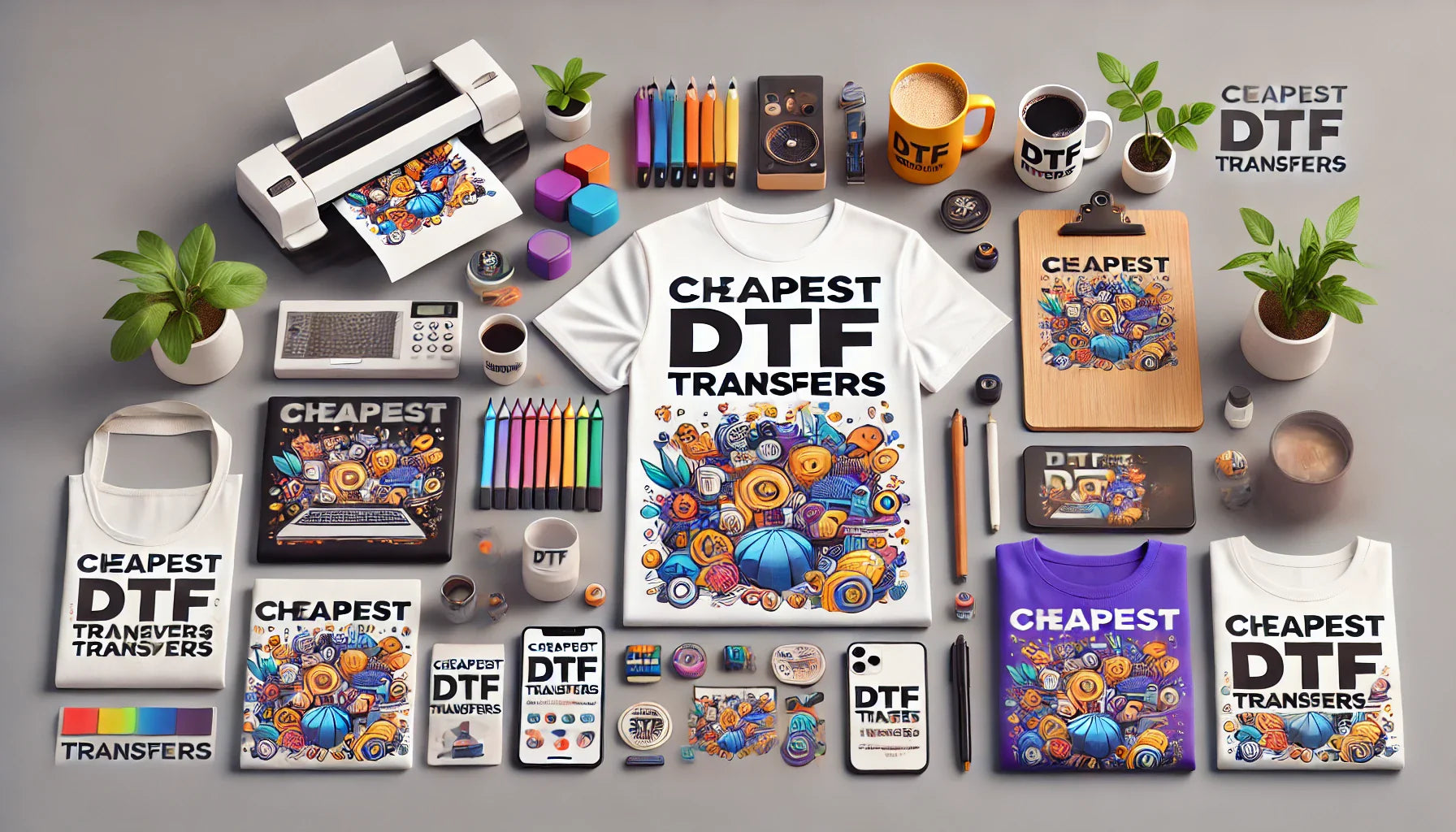 Cheapest DTF Transfers - Fast DTF Transfer