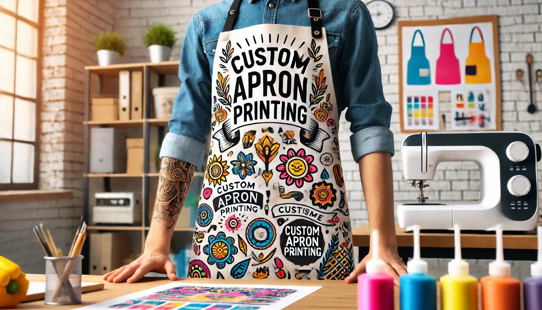 Custom Apron Printing - Fast DTF Transfer
