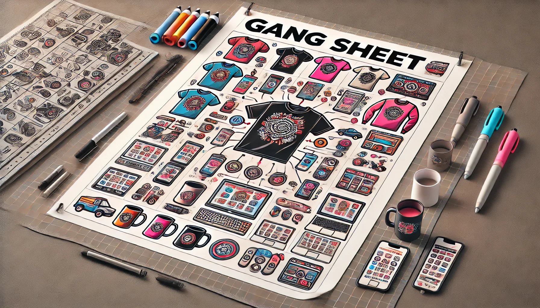 Gang Sheet - Fast DTF Transfer