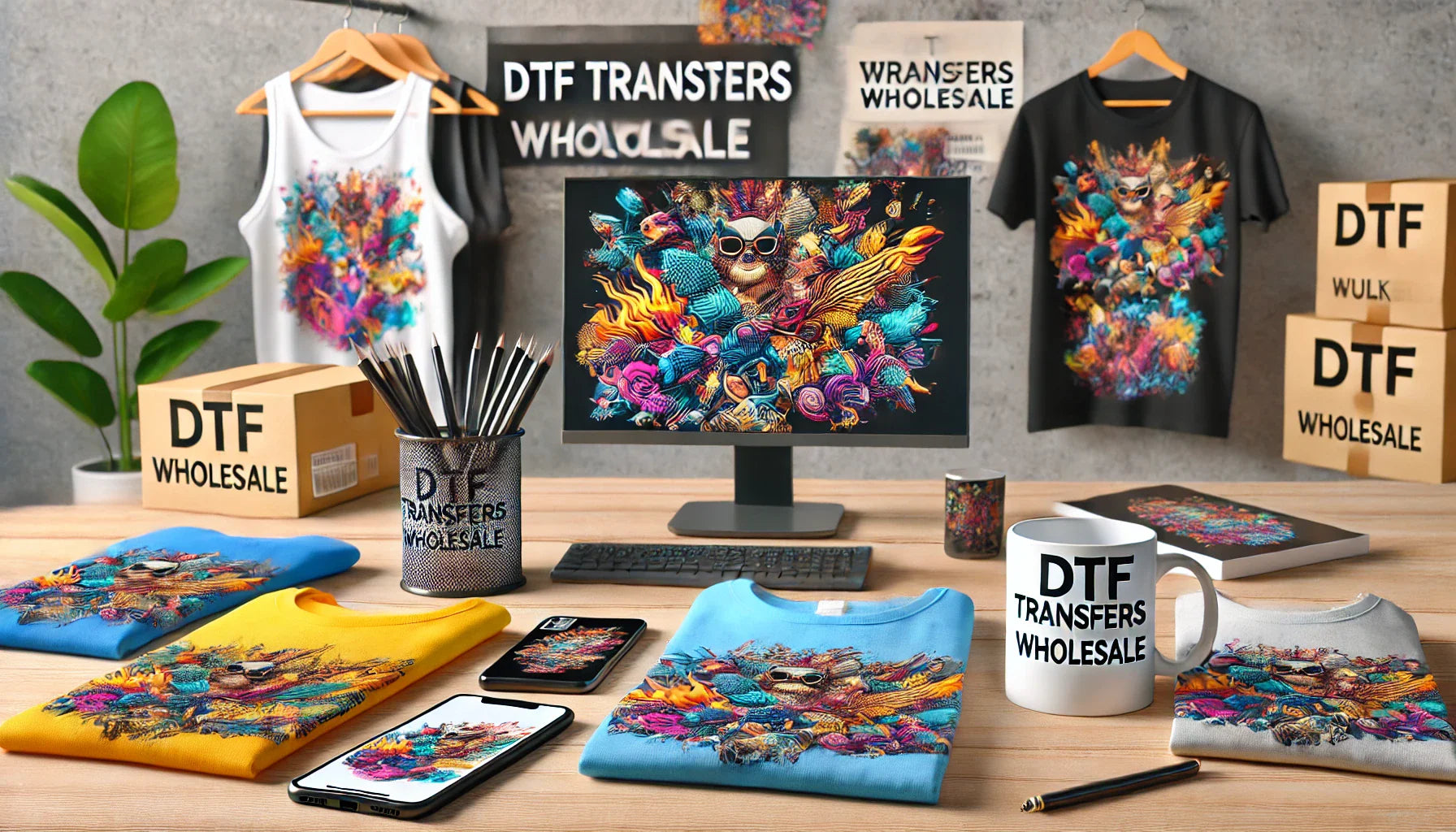 DTF Transfers Wholesale - Fast DTF Transfer