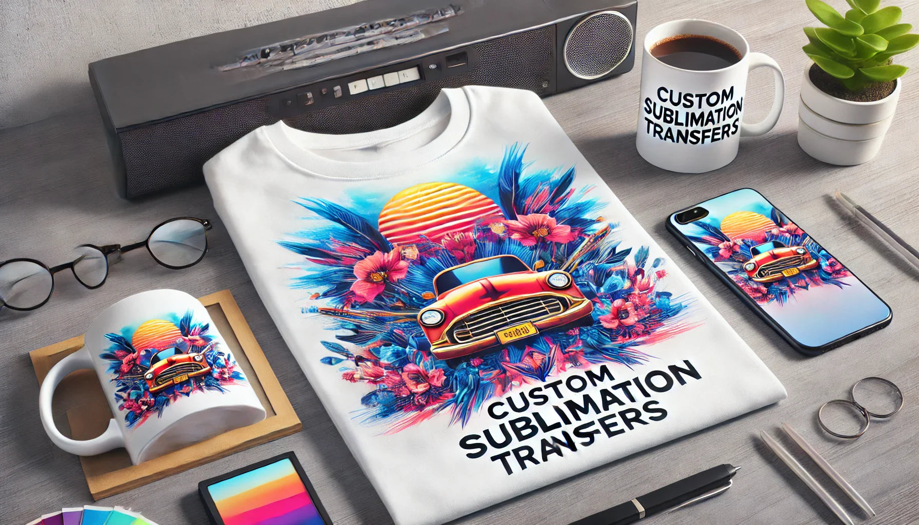 Custom Sublimation Transfers - Fast DTF Transfer