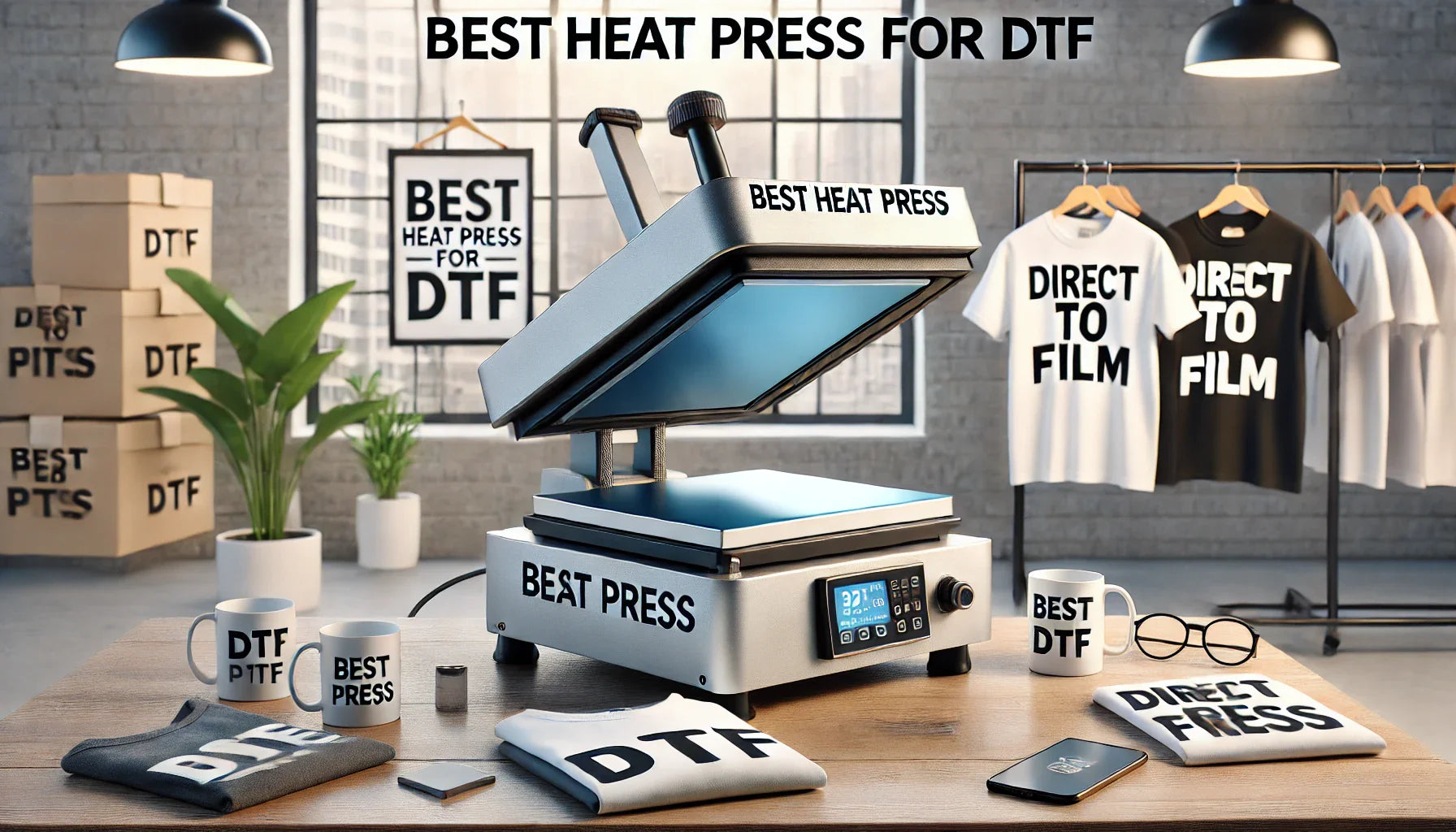 Best Heat Press for DTF - Fast DTF Transfer