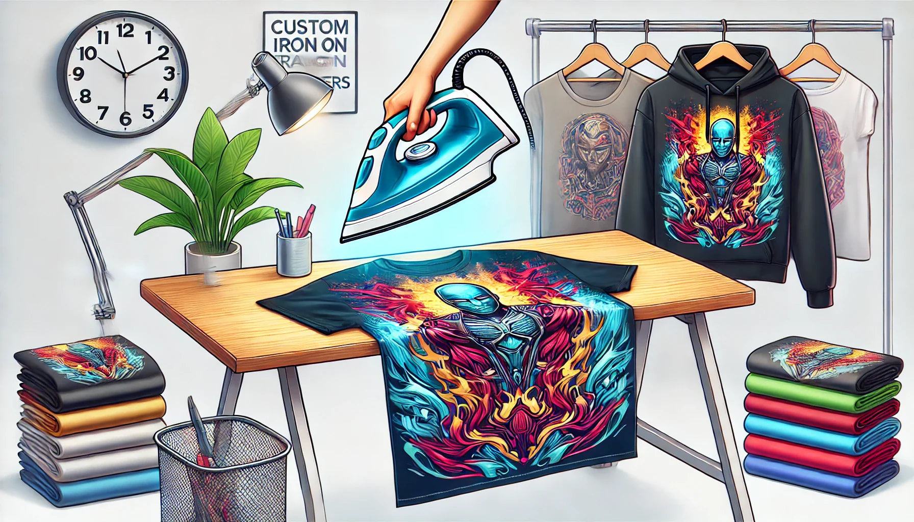 Custom Iron On Transfers - Fast DTF Transfer