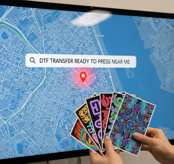 DTF Transfer Ready to Press Near Me