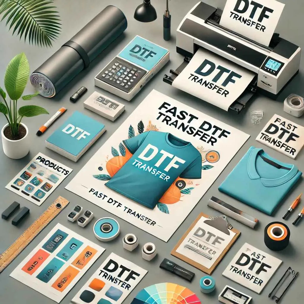 Fast DTF Transfer Products Collection - High-Quality DTF Printing Solutions for Custom Apparel and Accessories