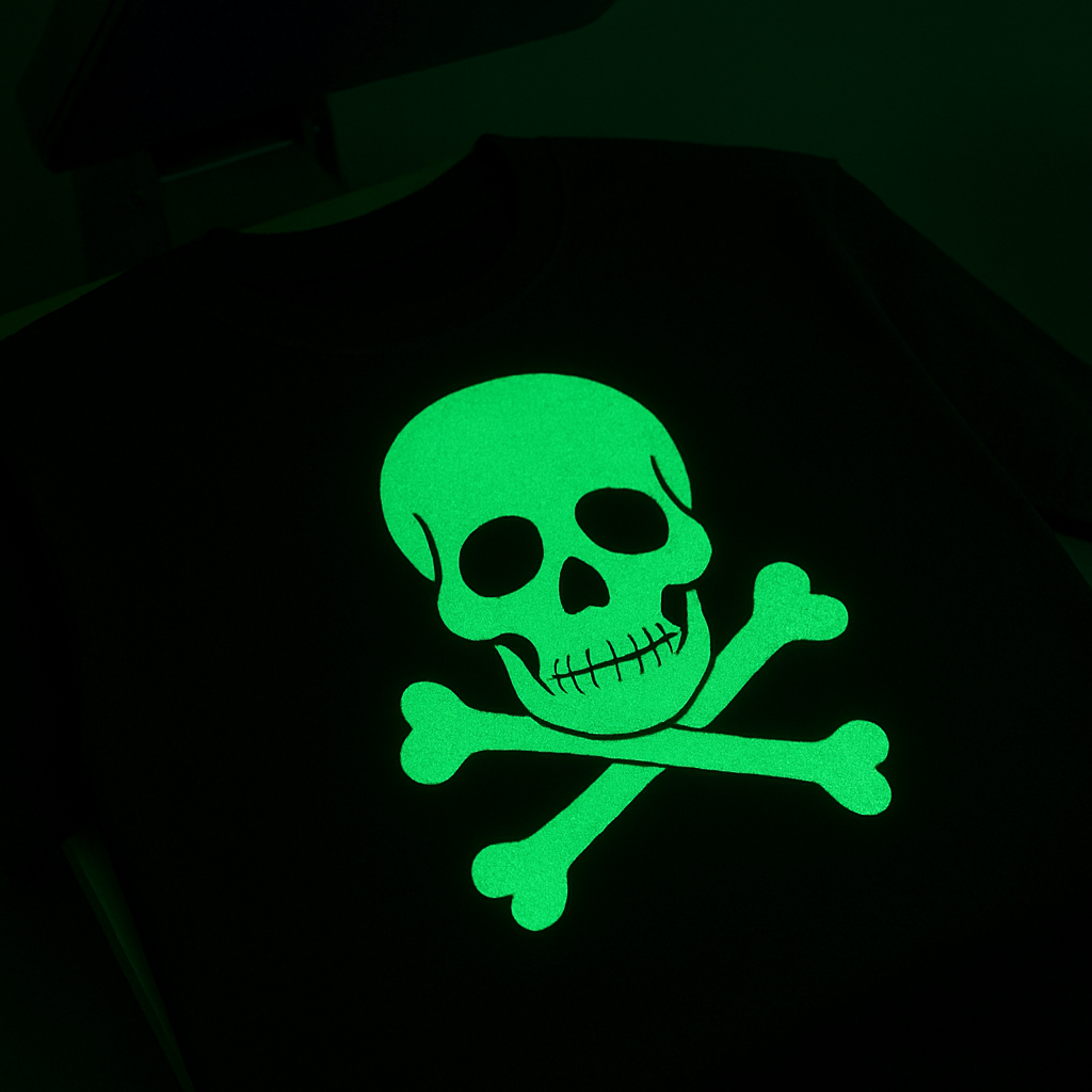Glow In The Dark - DTF Transfers  By Size