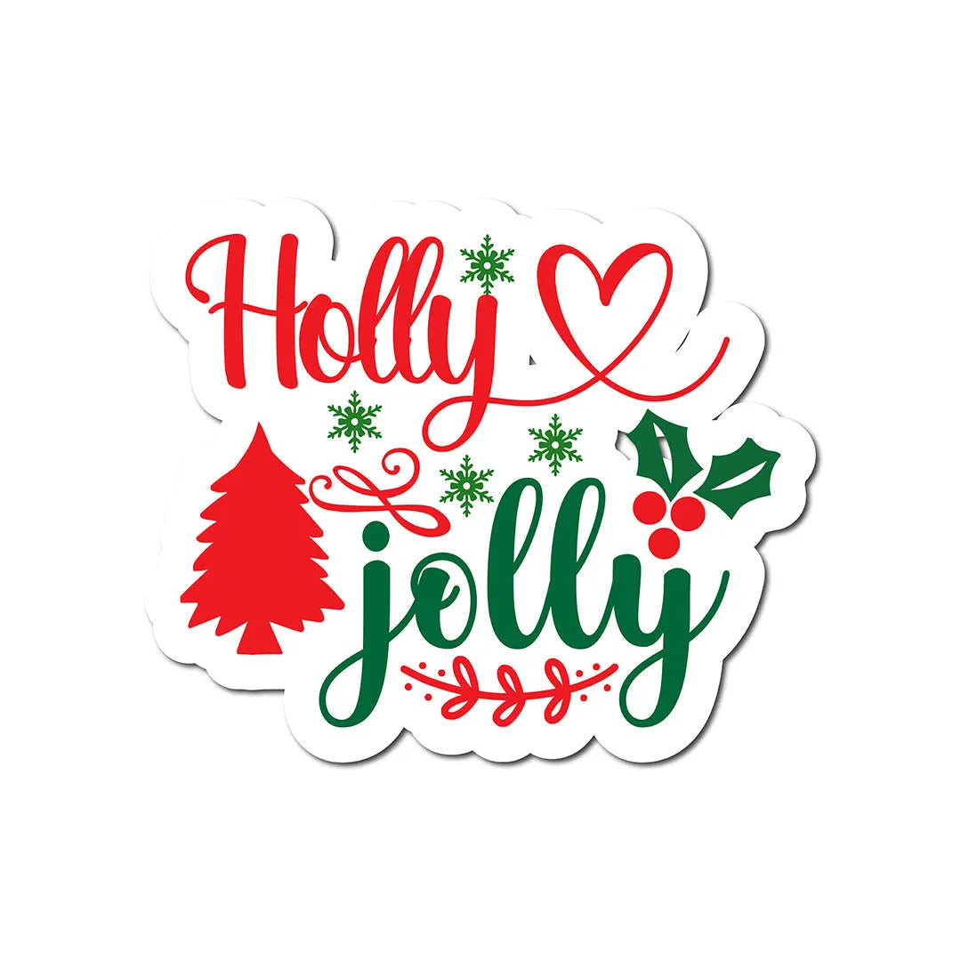 Holly jolly Christmas Transfer