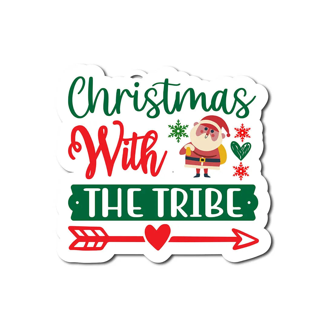 Christmas With The Tribe Christmas Transfer