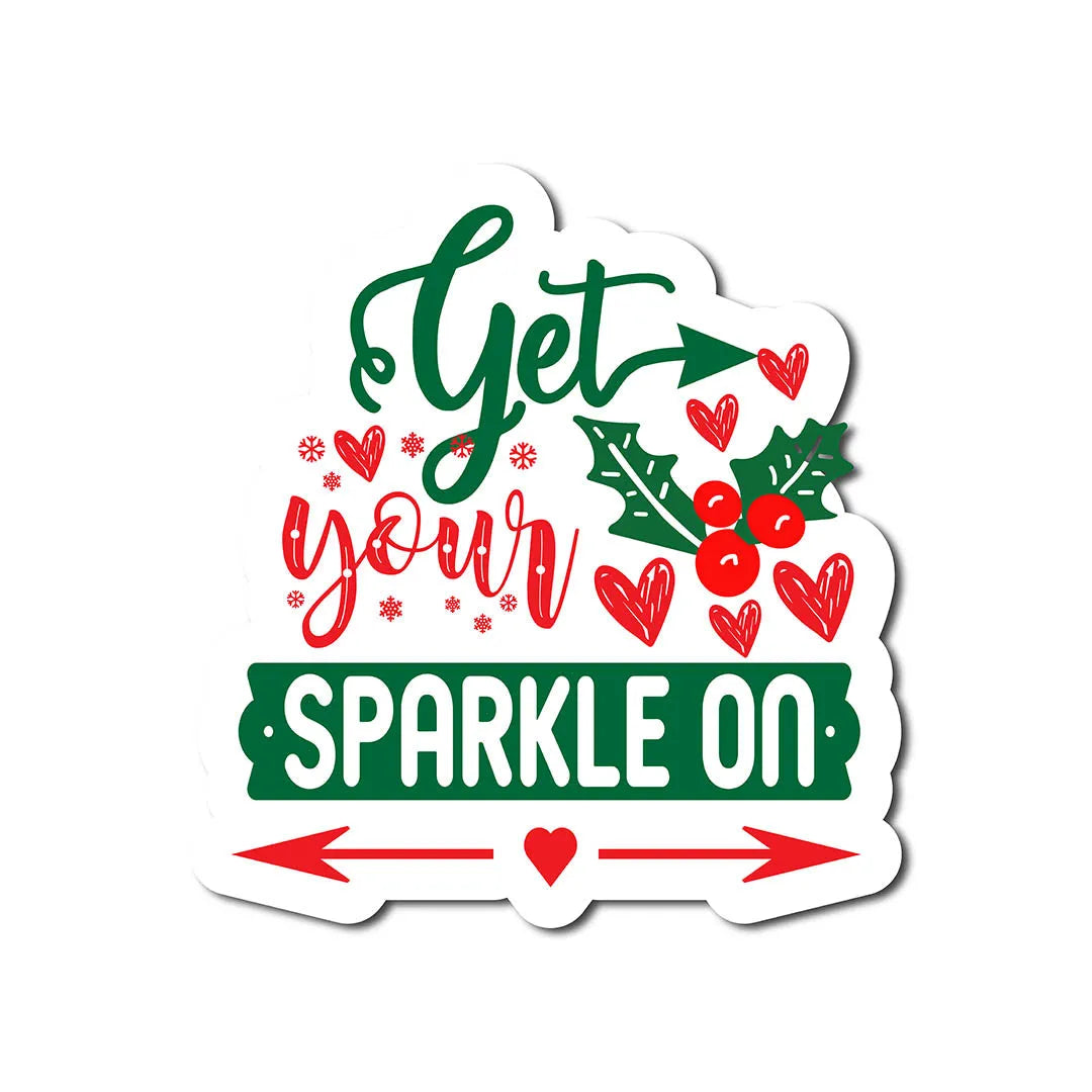 Get your sparkle on Christmas Transfer