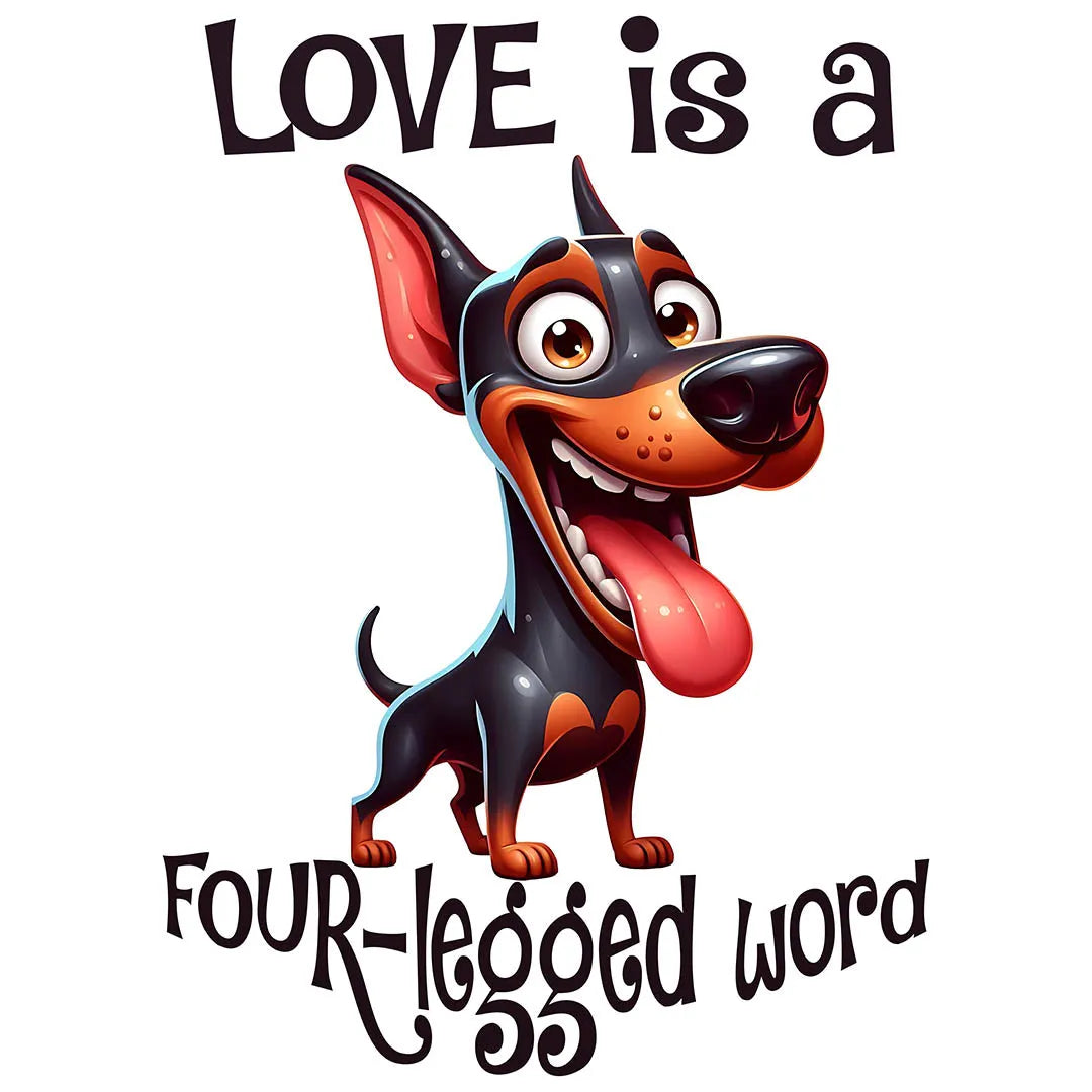 Fast DTF Transfer | Love is a Four-Legged Word